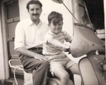 Ian Paul Bailey and his dad James Benjamin Bailey 1926 -1999
