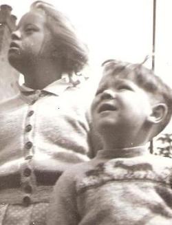 Ian Paul Bailey and his aunti Linda Joyce Beason at Feniscowles, Blackburn