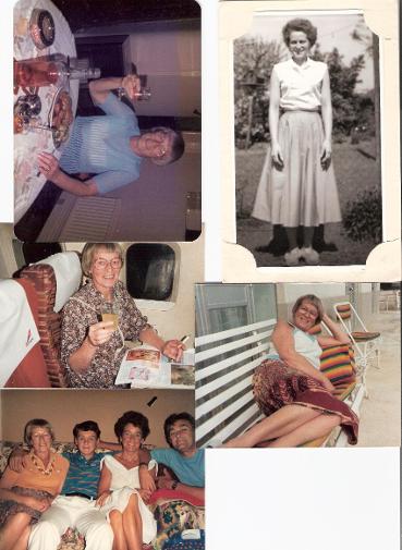 Edna May Bailey 1927 - 2010, and James Benjamin Bailey 1926 - 1999, holiday in Malta